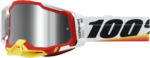 1 - Racecraft 2 Goggle - Arsham Red - Silver Flash Mirror Lens