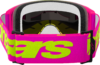 0BCEF32F-AF01-4C88-AFD6-2419B69B9B14 Alpinestars Goggles - Vision 5 Goggle - Wordmark - Pink/Yellow Fluo - Red Mirror Lens
