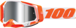 1 - Racecraft 2 Goggle - Orange - Silver Flash Mirror Lens