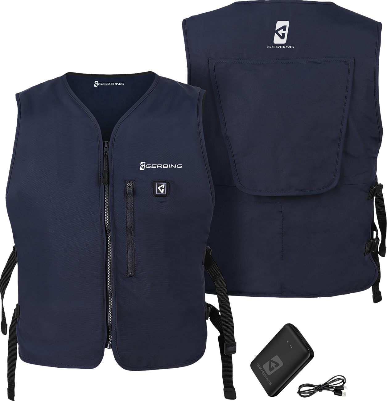 0CF4348D-A8A3-433B-BC5C-29F2768303C4 Gerbing Heated Clothing - 5V Touch Button Circulatory Cooling Vest - One Size