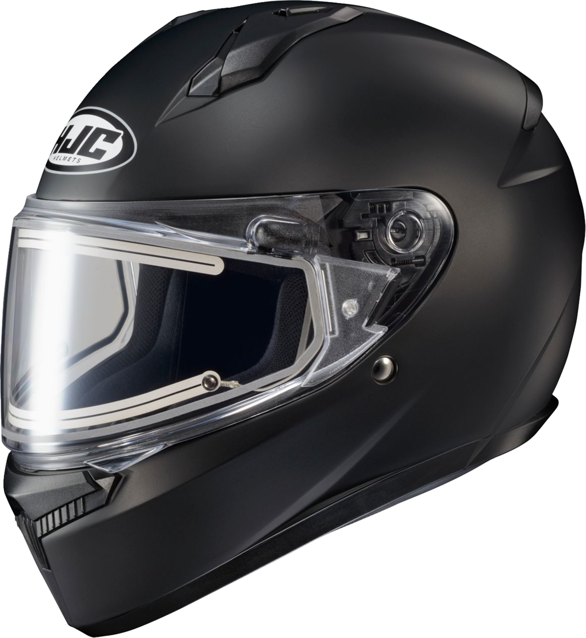 Hjc - C10 Snow Helmet - Electric - Solid - Semi-Flat Black
