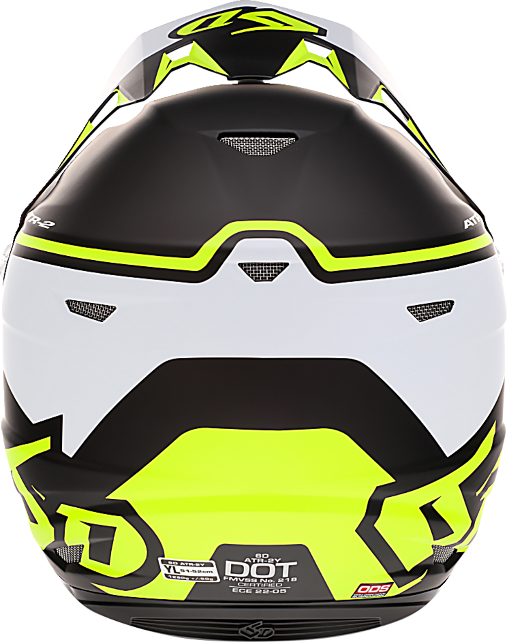 6D Helmets - ATR-2Y Helmet - Drive - Neon Yellow
