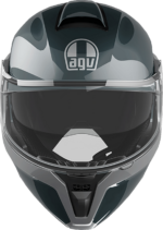 0E9CF722-F7BA-455B-AA50-B3DE4F965993 Agv - Streetmodular Helmet - Levico - Gray/Silver