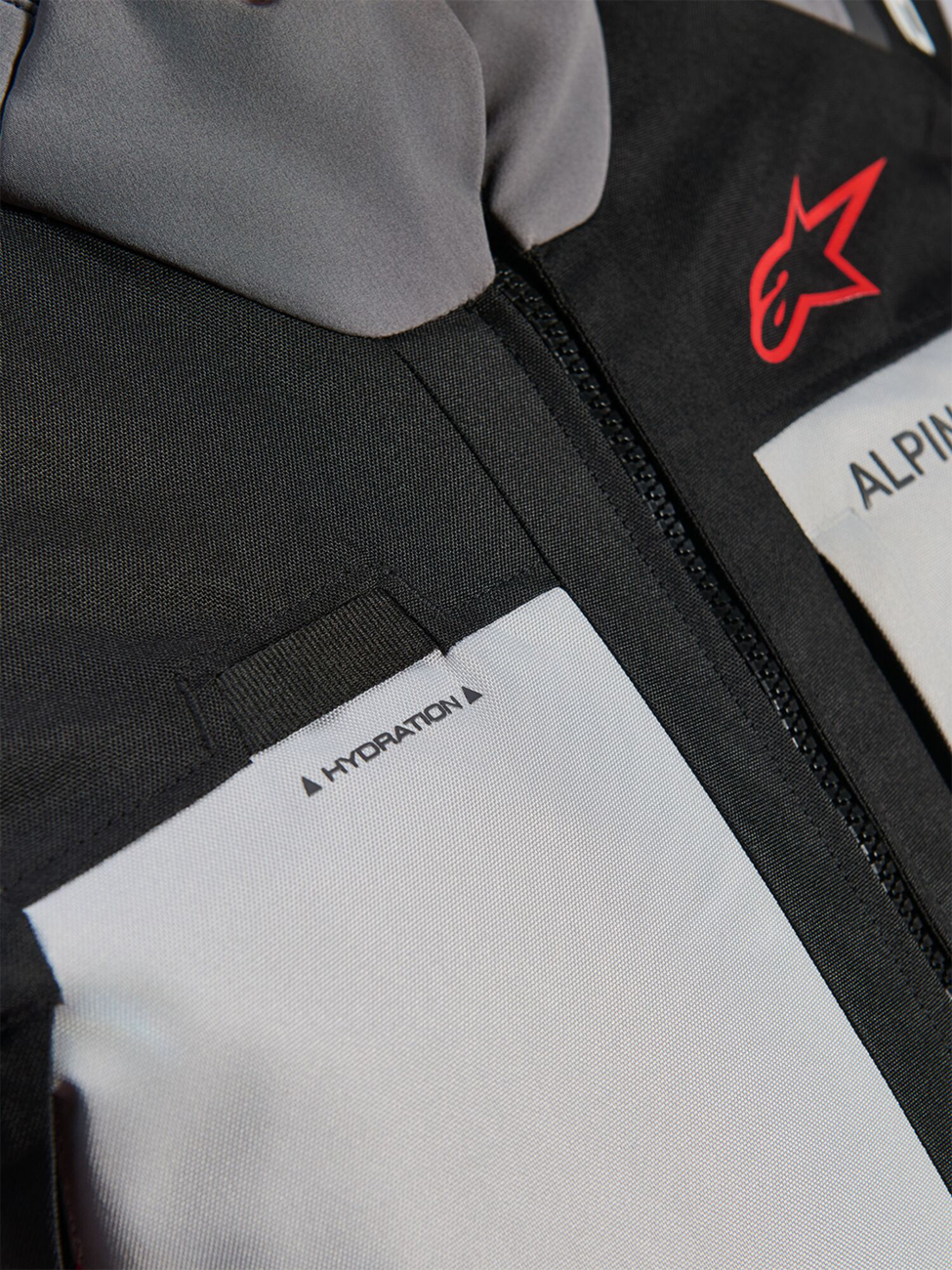 0FD13043-8E93-44A4-BD11-98808CFAA10B Alpinestars - Andes v4 Drystar® Jacket - Dark Gray/Ice Gray/Black/Bright Red