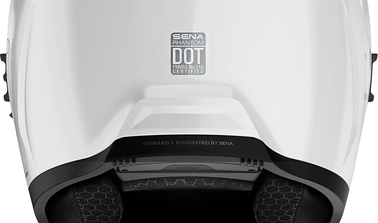 Sena - Outrush 2 Mesh Modular Helmet - Gloss White