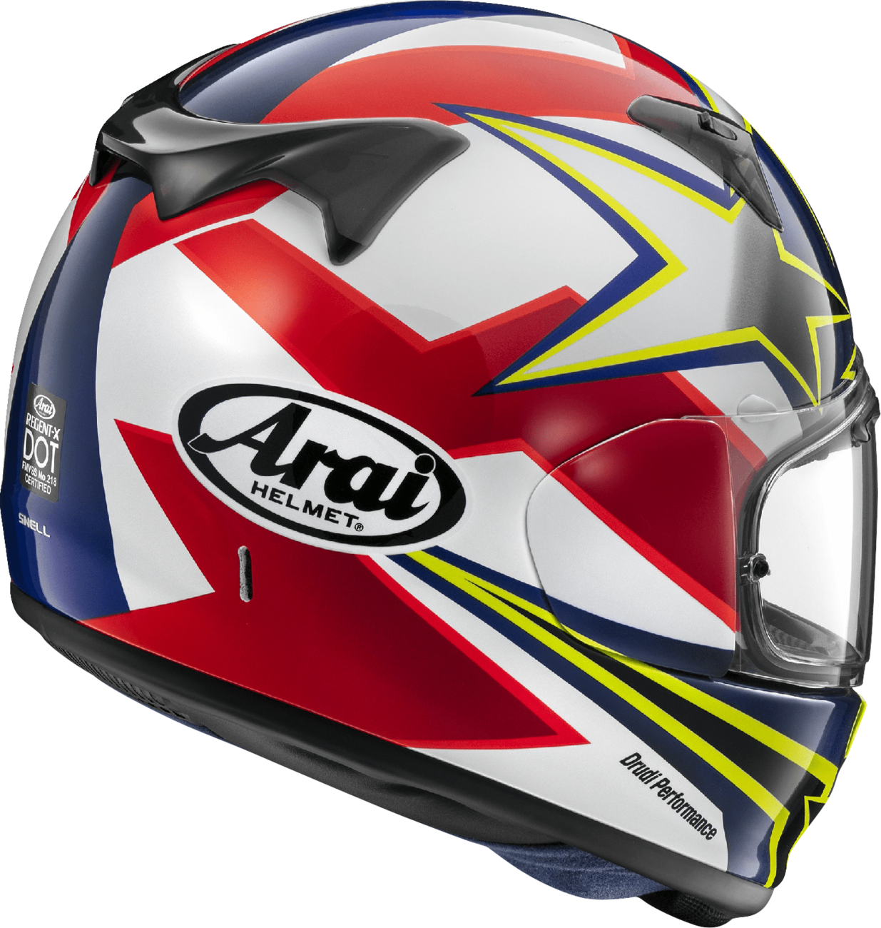 14A5A8D2-962F-48DF-981B-42A31EDB1F71 Arai Helmets - Regent-X Helmet - Stars & Stripes - Yellow