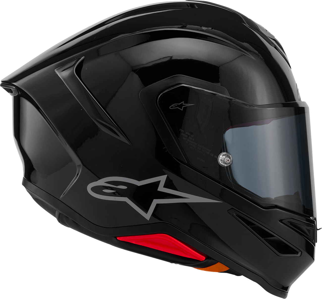 155A025A-3CB9-4CDC-966C-BDA83A89EA68 Alpinestars - Supertech R7 Helmet - 22.06 - Solid - Gloss Black