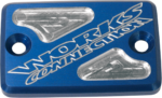 Works Connection - Billet Front Brake Reservoir Cover for ATV - Blue