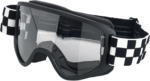 1E597F7F-2828-407F-8666-BA563D0775D9 Biltwell - Moto 2.0 Goggle - Checkers - Black - Clear Lens