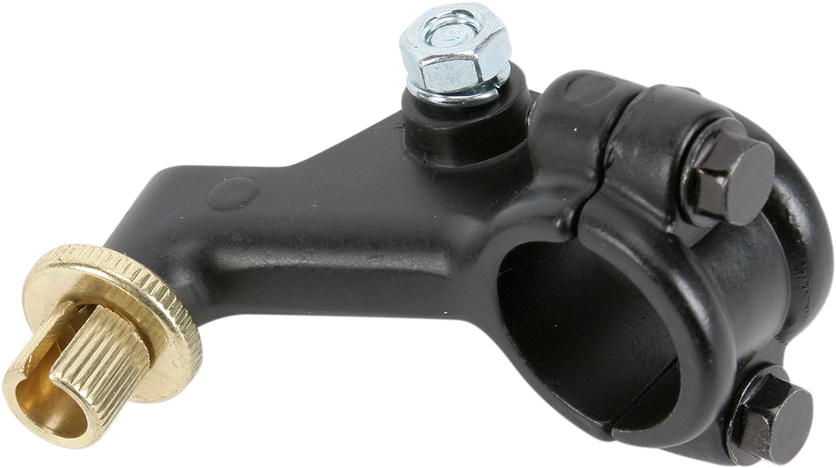 1F48A9EA-7BBE-417C-BD2B-EDAB056DE52A Parts Unlimited - Two-Piece Black Lever Holder - Left