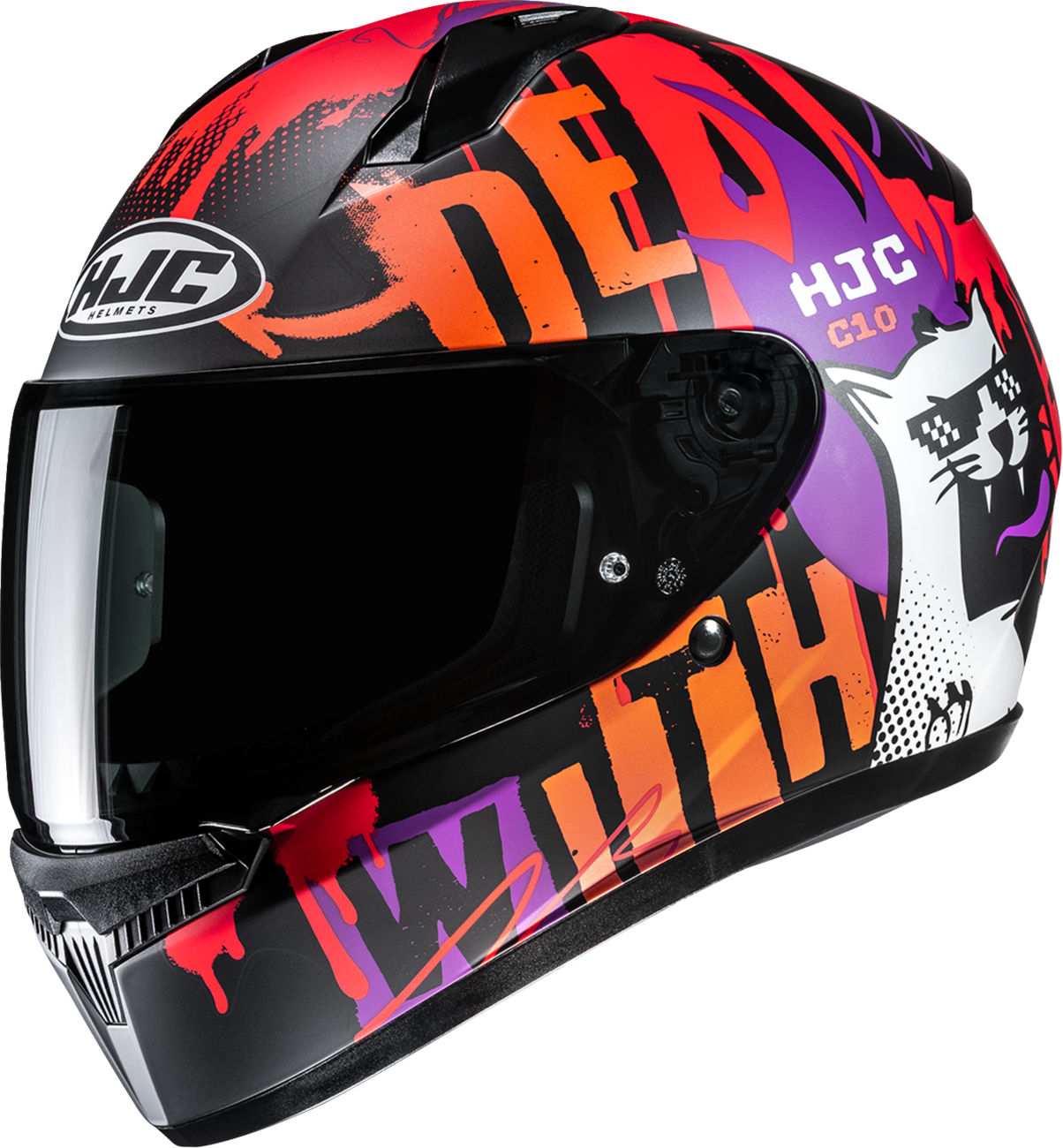 Hjc - C10 Helmet - FOP - MC7SF