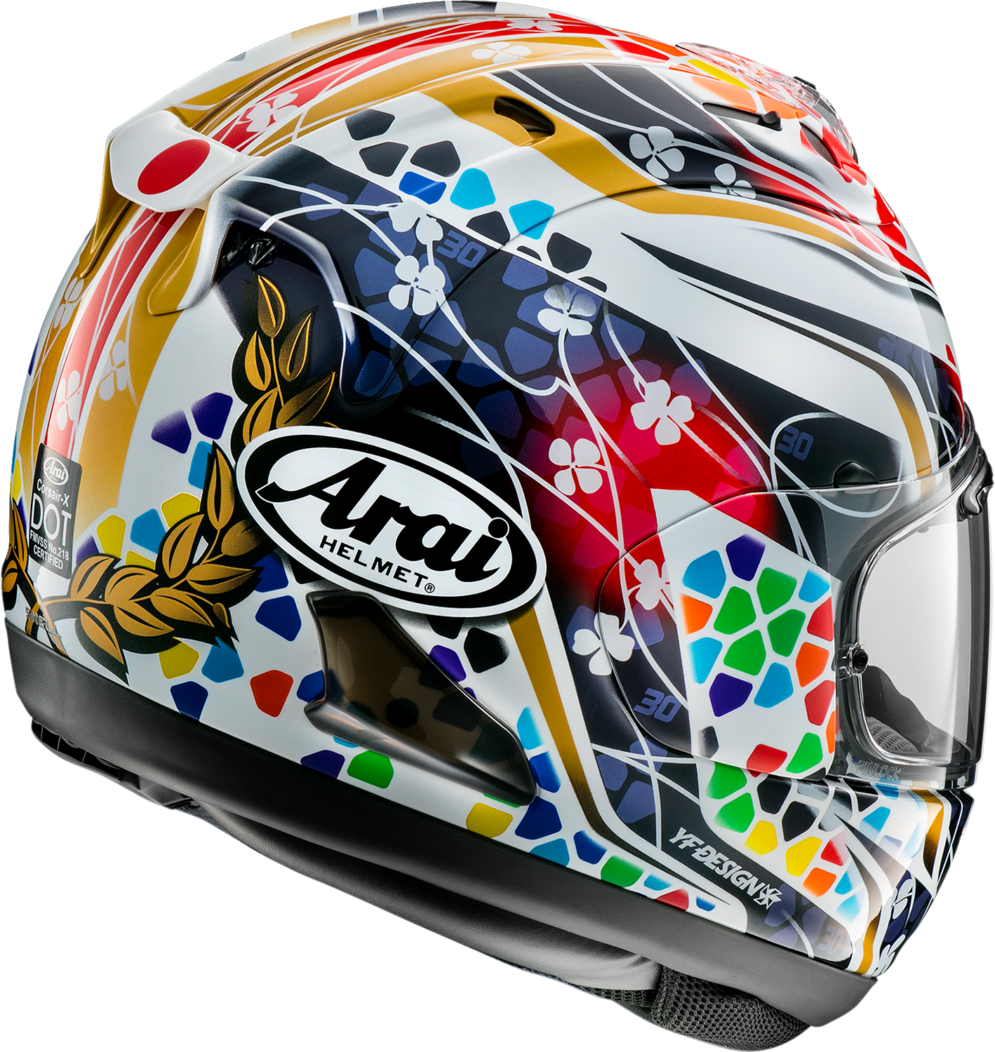 2337F15F-8058-47D2-AB1E-9DA7A220AB76 Arai Helmets - Corsair-X Helmet - Nakagami-3