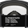 23BA23D5-6D9E-4CC9-B409-10C5F169399B Alpinestars Goggles - Vision 8 Goggle - Corp - Dual Pane - Black - Clear Lens