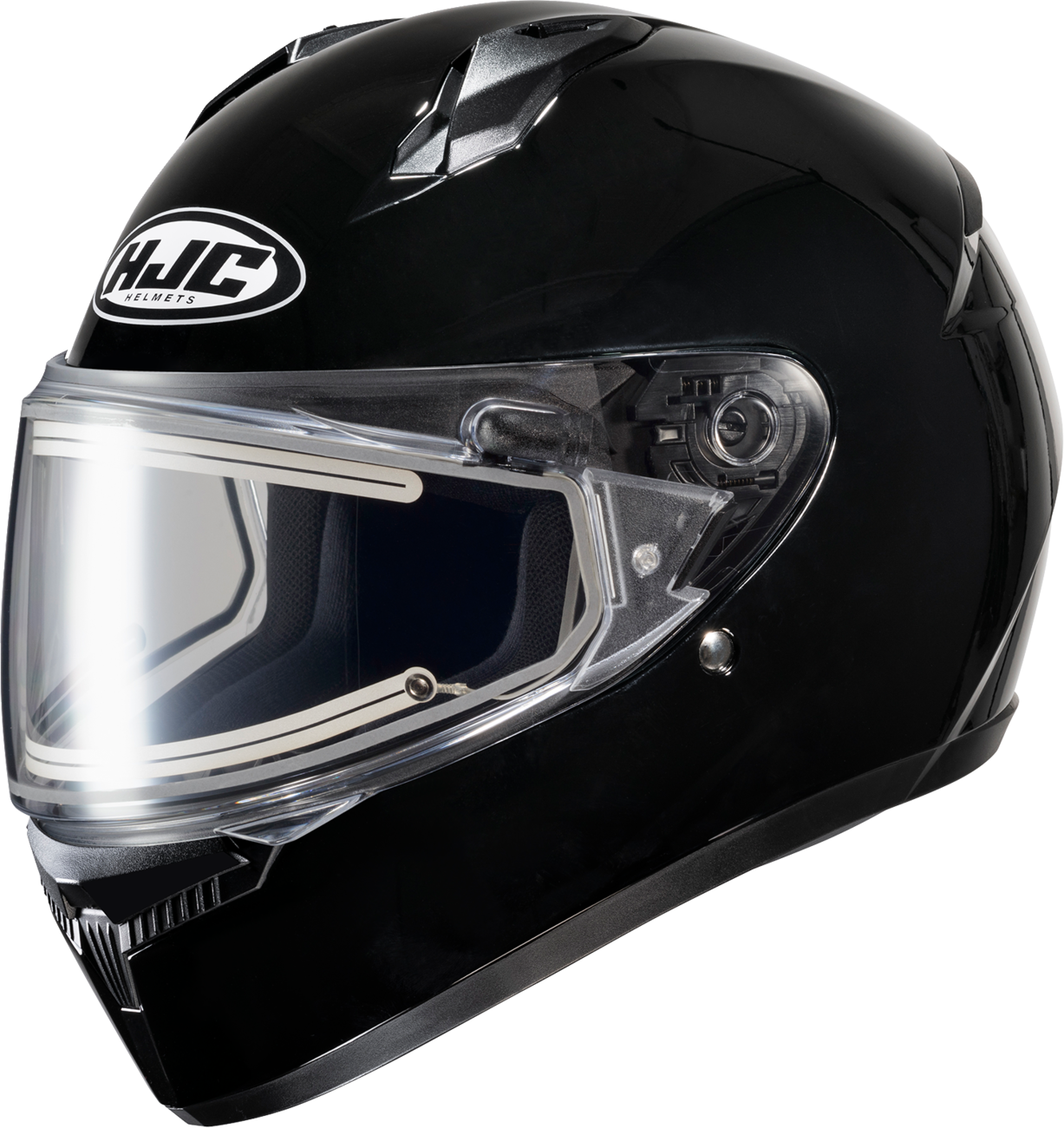 Hjc - C10 Snow Helmet - Electric - Solid - Black