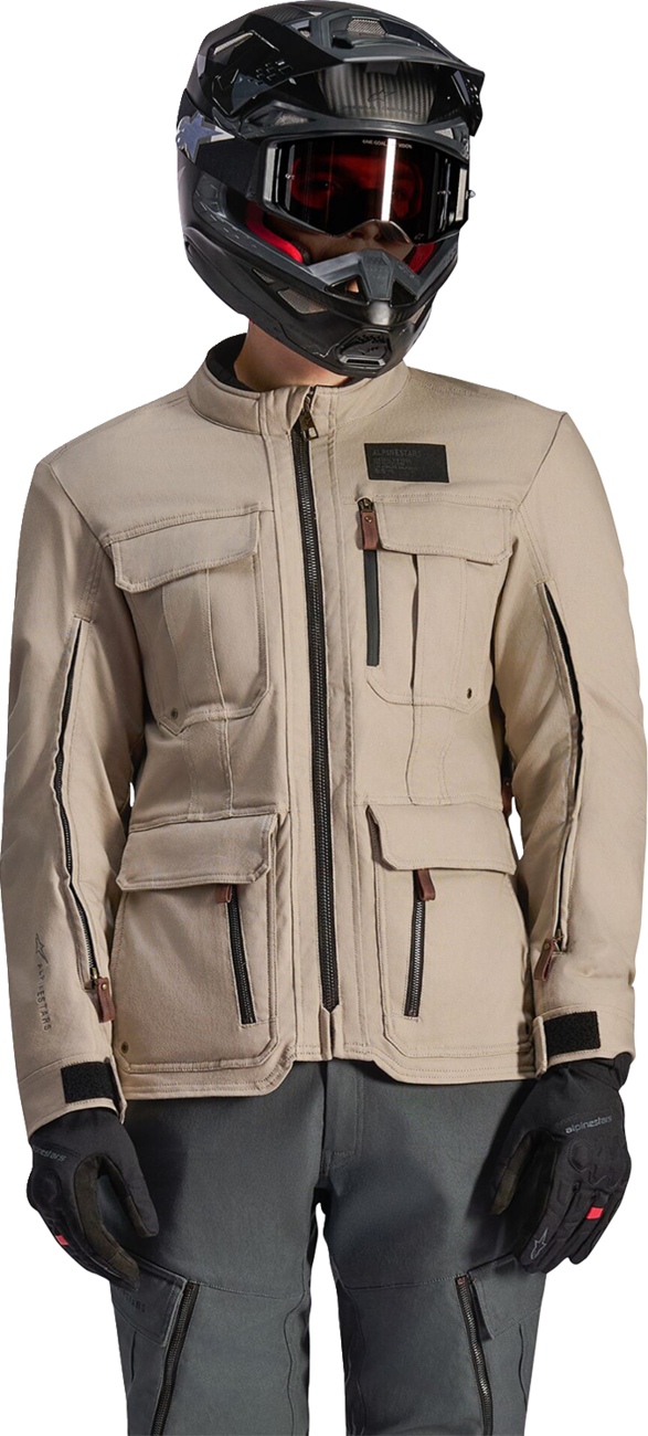 2ADD36F5-5CB1-435C-AECD-FE8F57E36FE6 Alpinestars - Borrego Drystar® Jacket - Warm Gray