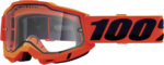 1 - Accuri 2 Enduro MTB Goggle - Neon Orange - Clear Lens