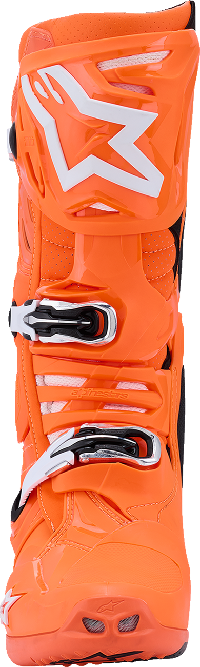 2CC68D9A-EE57-470A-90A3-3036AEA56773 Alpinestars - Tech 10 Supervented Boots - Fluorescent Orange/Black/White
