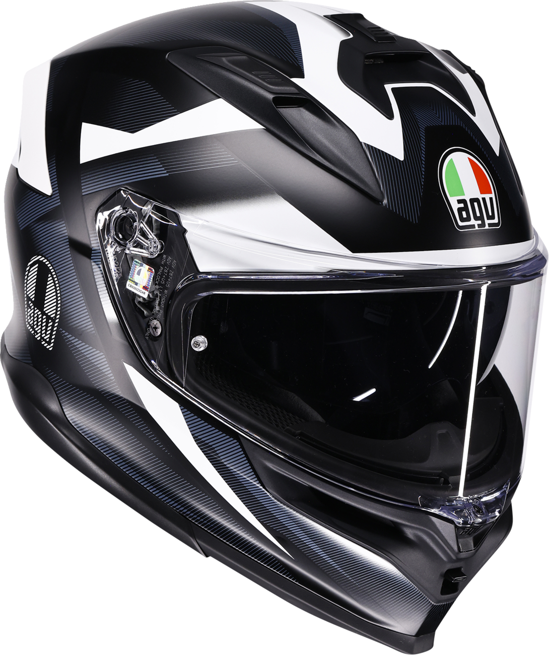 2CD177E0-E65C-4DA2-A066-386FEB764D02 Agv - K7 Helmet - Glimpse - Matte Black/White