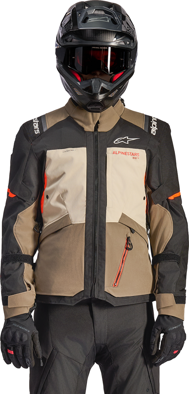 2DB412CC-3163-4668-B649-60A52EE16B16 Alpinestars - Andes v4 Drystar® Jacket - Walnut/Mastic/Black