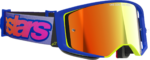 Alpinestars Goggles - Supertech Goggle - Vista - Blue/Yellow/Purple - Red Mirror Lens
