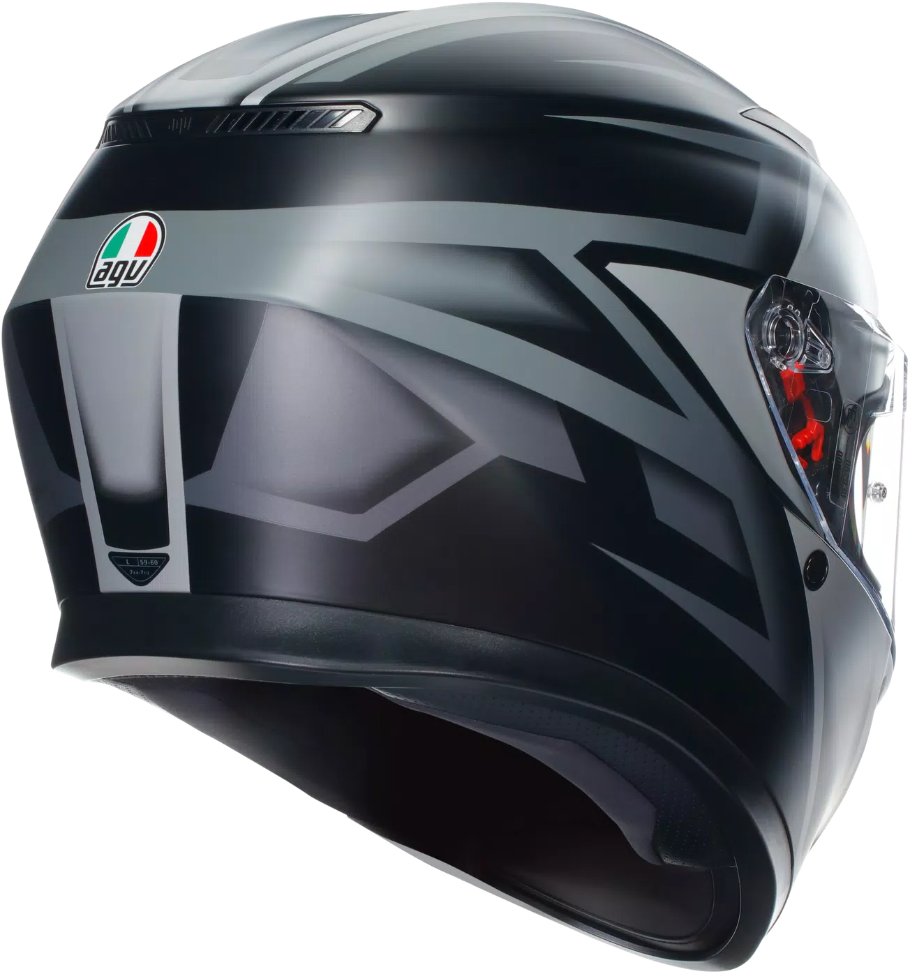2a6313da-585e-4f09-8473-71e33ac2196d Agv - K3 Helmet - Compound - Matte Black/Gray