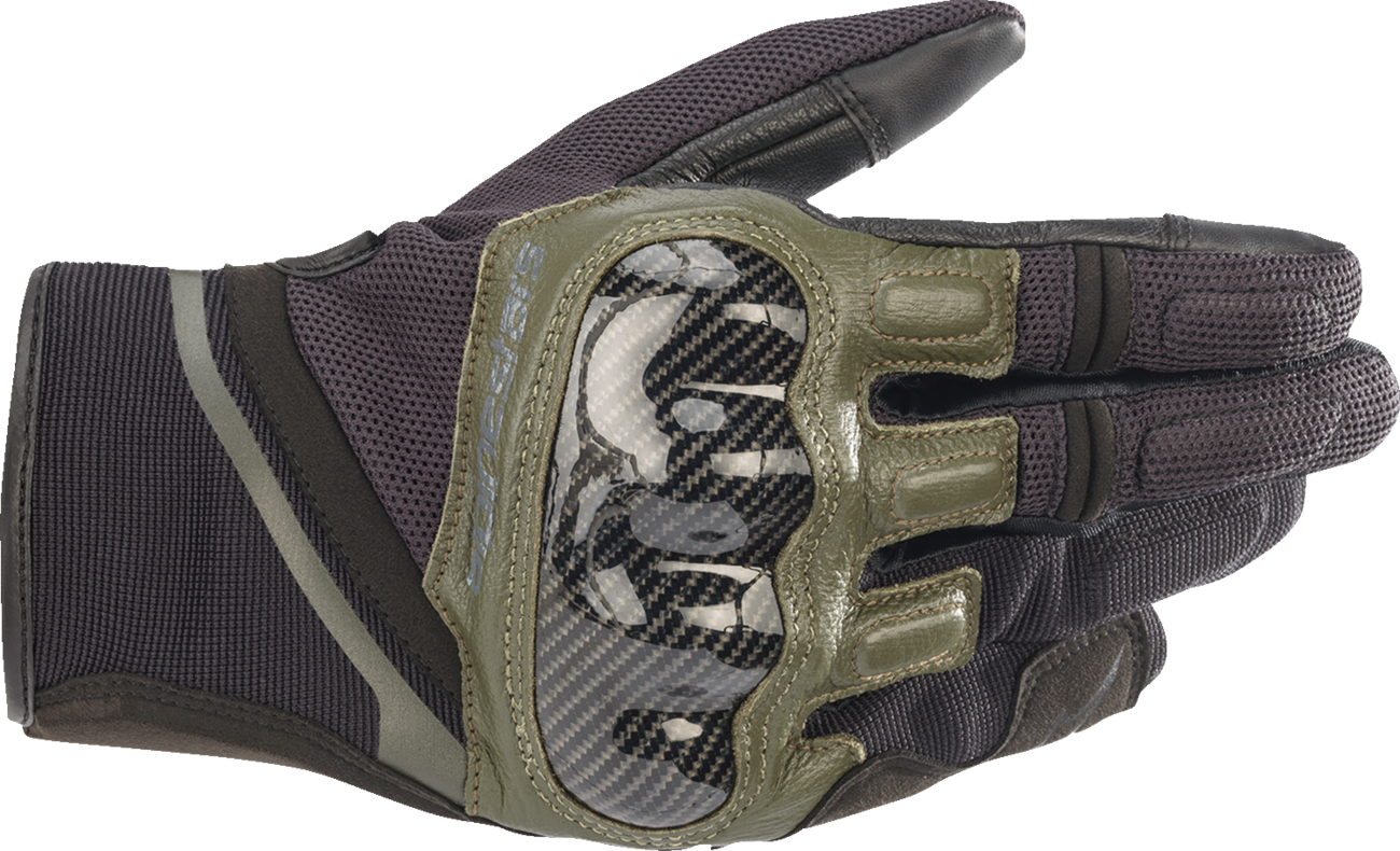 307DD198-614D-42A4-82E3-BCAE7E1AD0A0 Alpinestars - Chrome Gloves - Black/Forest