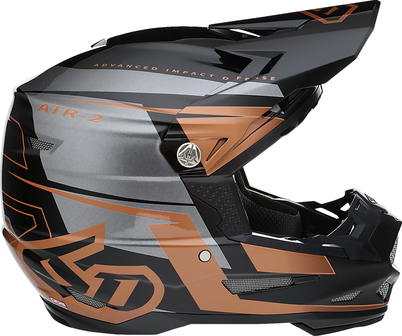6D Helmets - ATR-2 Helmet - Mach - Bronze/Gray/Black