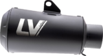 Leovince - Universal LV-10 Slip-On Muffler - Full Black