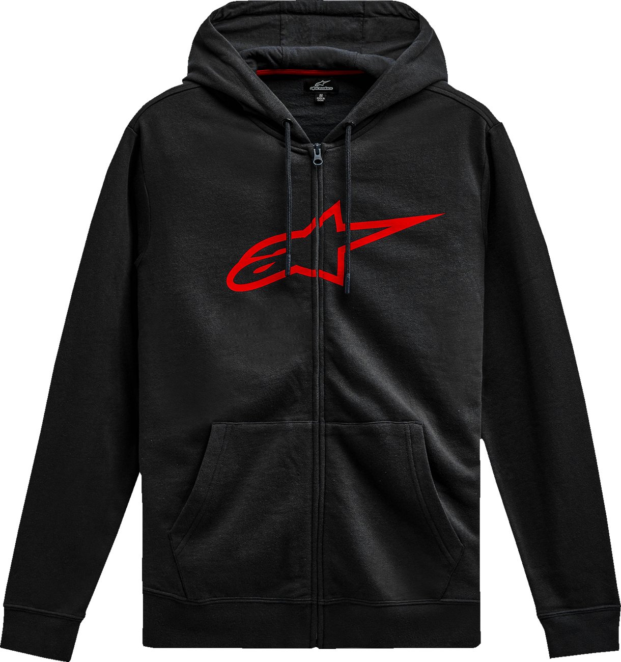 Alpinestars - Ageless V3 Zip Hoodie - Black/Red