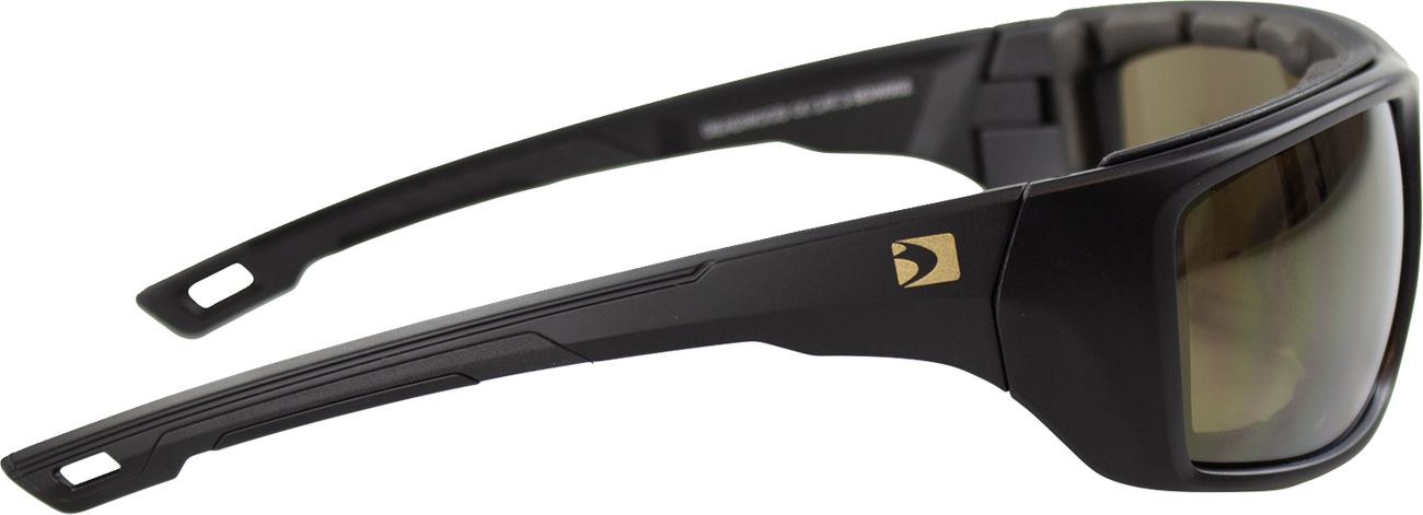 369317FD-17A7-435F-B642-1E34A69093D4 Bobster - Deadwood Sunglasses - Matte Black - Brown Revo Lens