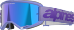 Alpinestars Goggles - Vision 5 Goggle - Wordmark - Purple - Blue Mirror Lens