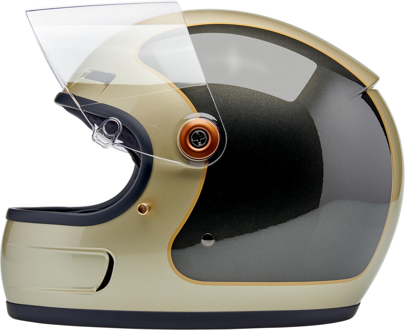 3ACAFE0E-0680-4218-8144-7B7D55F32AFD Biltwell - Gringo SV Helmet - Tracker - Gloss Metallic Champagne/Charcoal