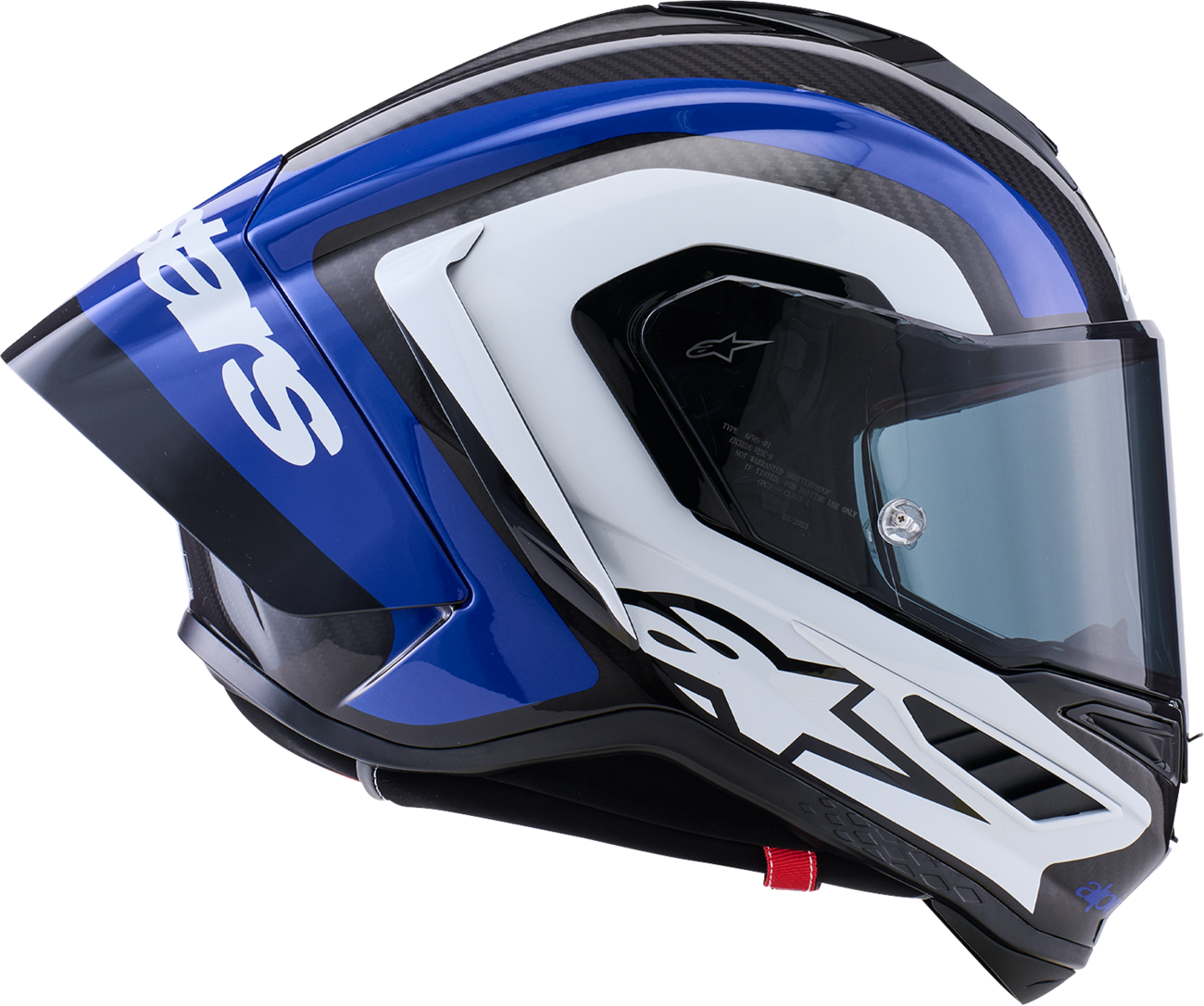 3BE171F5-A7FB-4424-9E3B-FF71D2706C7C Alpinestars - Supretech R10 Helmet - 22.06 - Arius - Gloss Black/White/Blue