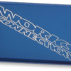 40F4E9C9-D460-46EE-A1E9-3E02B000CE9E Works Connection - Anodized Billet Aluminum Front Brake Reservoir Cover - Blue
