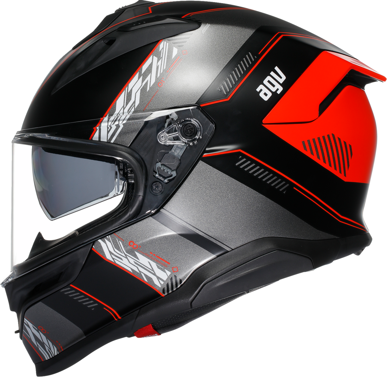 4184AD7E-5E79-432B-913C-AD8BDE6A5B00 Agv - K7 Helmet - Kyber - Matte Black/Red