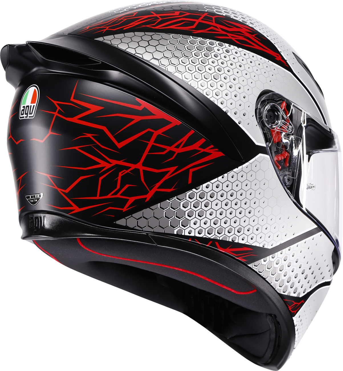 41F09D8F-34DE-4C5A-B747-642B43F4ABAC Agv - K1 S Helmet - Speedarmor - Matte Black/Gray/Red