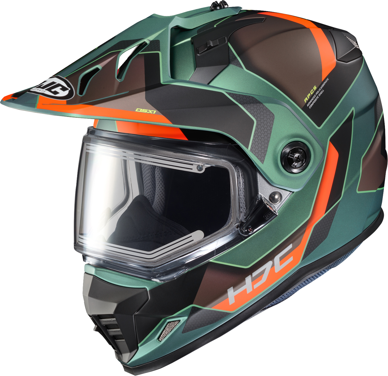 Hjc - DS-X1 Snow Helmet - Electric - Synergy - MC47SF