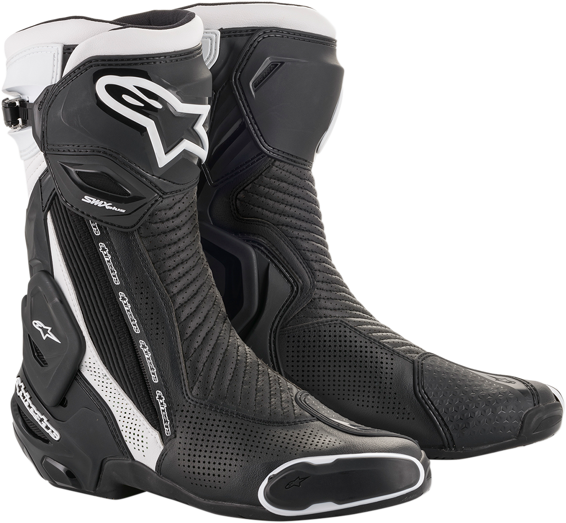 45082DAC-907D-4832-A753-51291F2B6DC1 Alpinestars - SMX Plus Vented Boots - Black/White