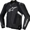 4562F9A5-E9FC-4EE8-BB18-979B5D45D4E0 Alpinestars - Missile v3 Leather Jacket - Black/White