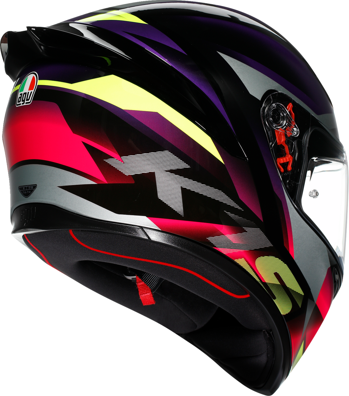 4DF2583B-AFE0-4290-84C4-DD5B6128420D Agv - K1 S Helmet - Fastlap - Black/Purple/Pink