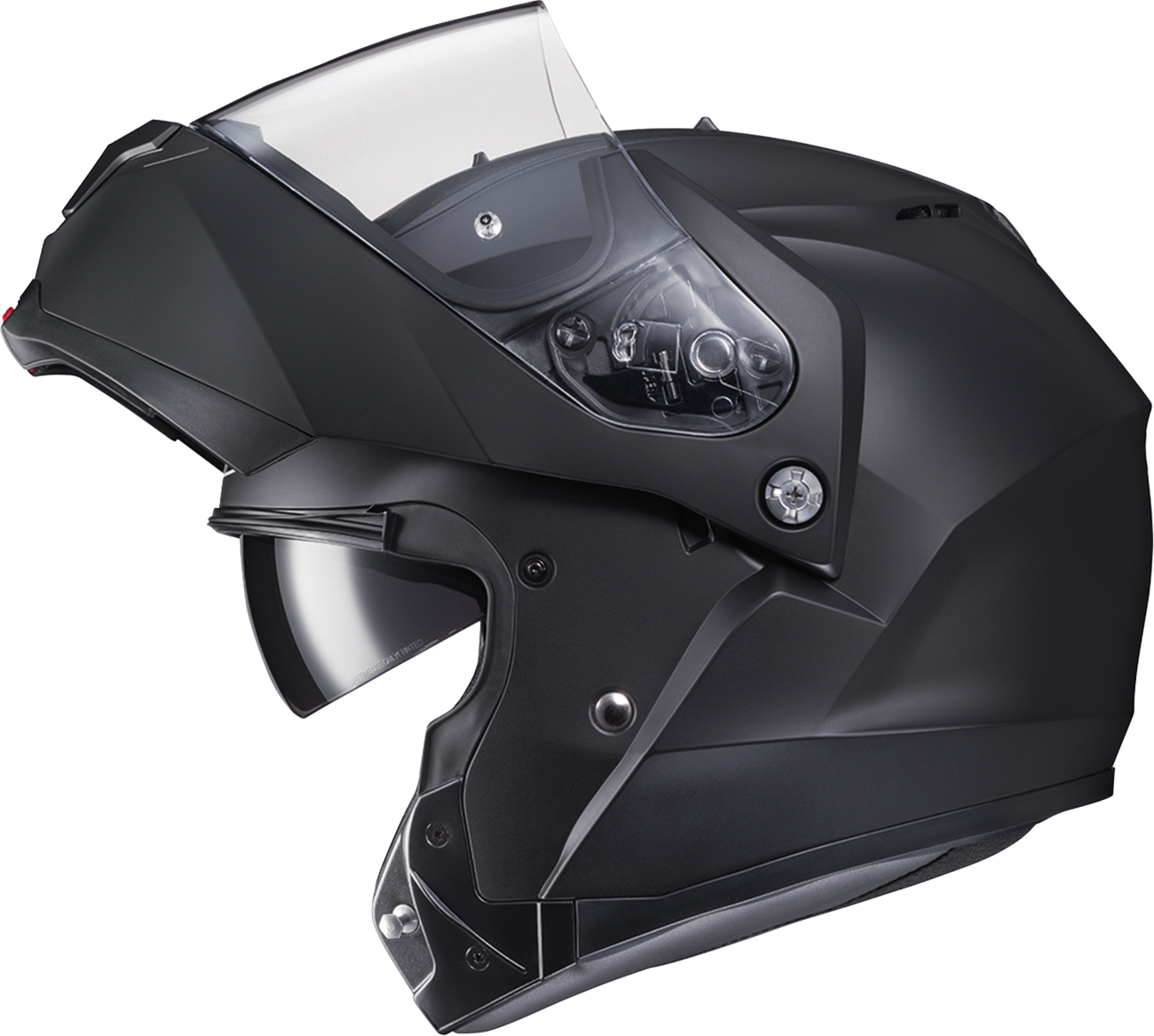 510E2CD5-7F29-4CD7-9520-6E9EF6B5D568 Hjc - C91 Modular Helmet - Solid - Semi-Flat Black