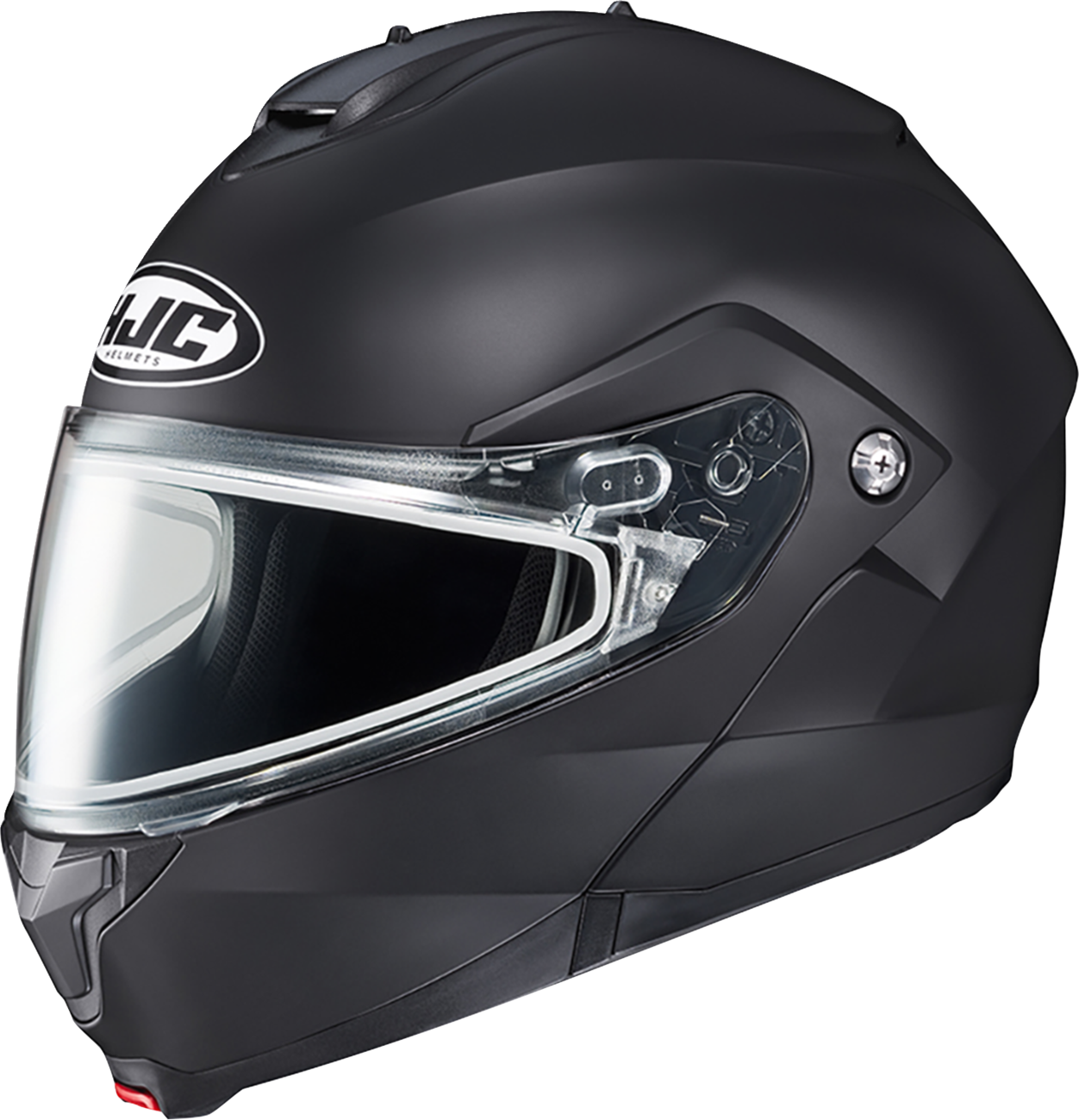 Hjc - C91 Modular Snow Helmet - Dual Pane - Solid - Semi-Flat Black