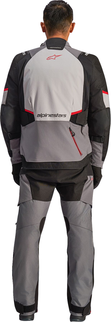 591C62E5-16E3-45F2-8002-EA2B589C74BA Alpinestars - Andes v4 Drystar® Jacket - Dark Gray/Ice Gray/Black/Bright Red