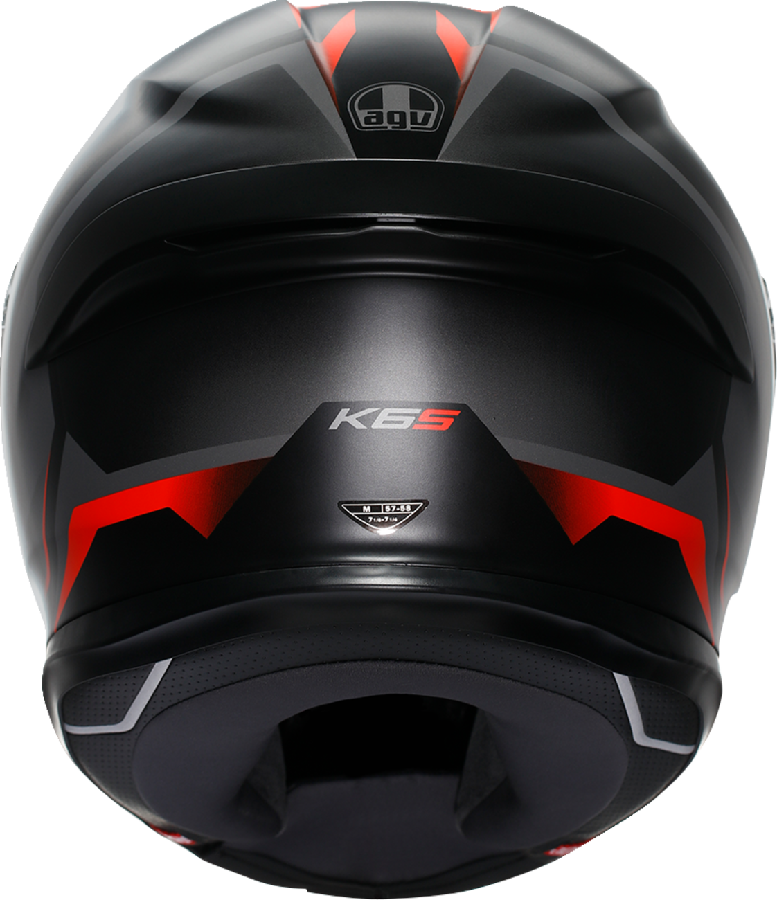 5B880B09-74E9-4CCF-AE46-7D8C26F63903 Agv - K6 S Helmet - Karve - Matte Black/Gray/Red