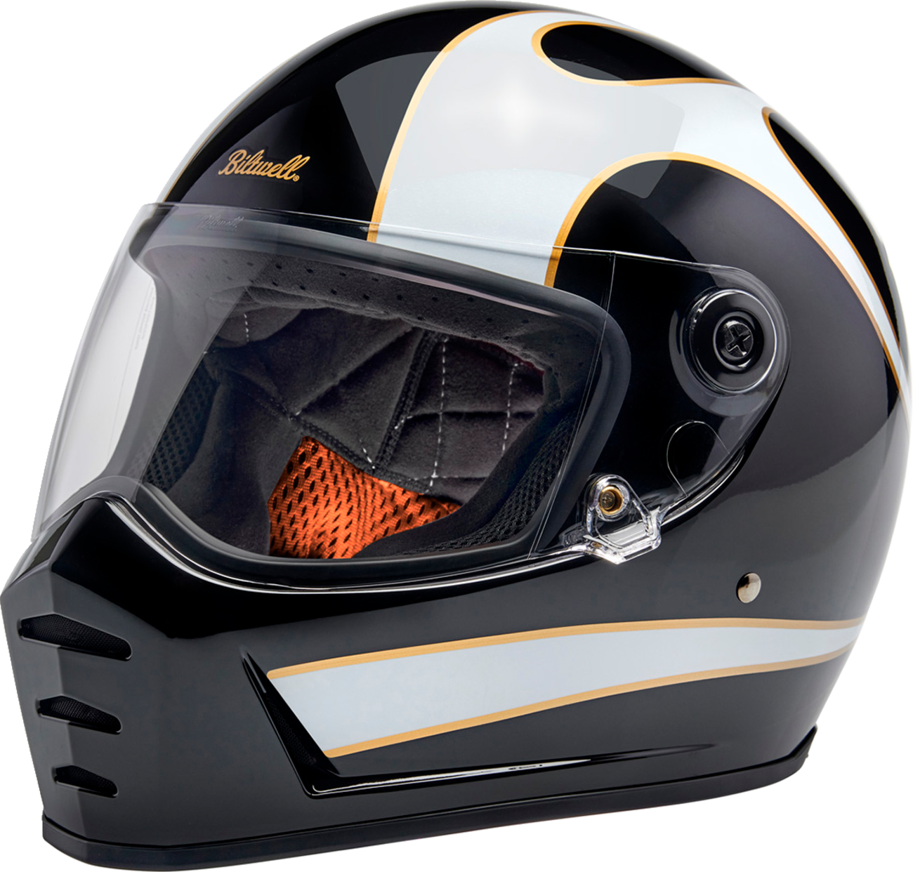 5F16E400-321E-40D8-9278-1F274F0A47D2 Biltwell - Lane Splitter Helmet - Gloss Black/White Flames