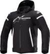 602C076A-9CC0-4A4B-8DC9-BB4061F54831 Alpinestars - Zaca Waterproof Jacket - Black/White