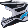 6062591D-A9A8-4226-99EA-7A0F808166B0 Alpinestars - SM3 Helmet - Heat - Matte Silver/Blue/Black