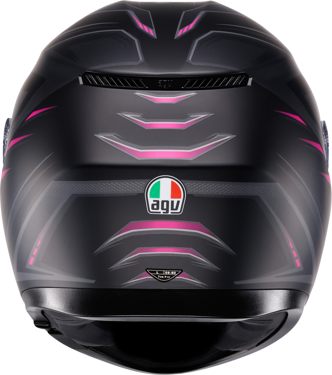 606CB02A-4C9B-45E6-8E30-9421F368AD86 Agv - K3 Helmet - Syth - Matte Black/Pink