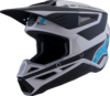 6123FD1C-8B09-4B1E-8BCB-A7D9A5D15A56 Alpinestars - SM3 Helmet - Heat - Matte Silver/Blue/Black