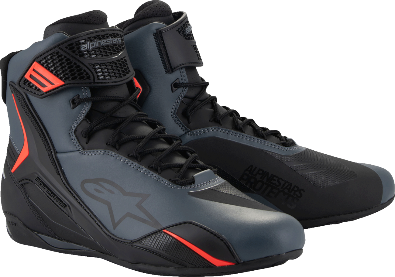 6301CC1C-B515-4816-BF06-8E3391EA3C1D Alpinestars - Faster-4 Shoes - Black/Gray/Red